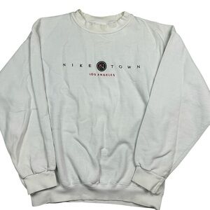 Vintage Nike Town Los Angeles 90s crewneck USA made adult large